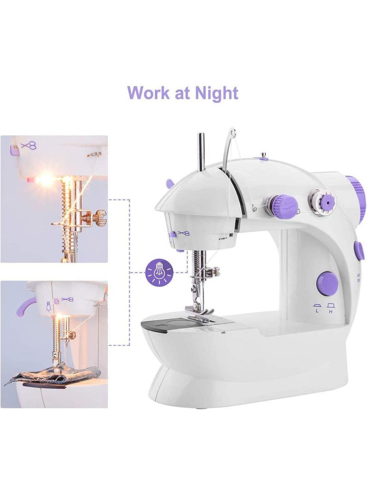 **Mini Macchina da Cucire Elettrica - Compatta, Portatile e Facile da Usare** - Milleidee