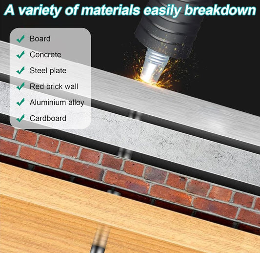 Kit Pistola Sparachiodi Manuale per Cemento e Metallo – Mini-Holder