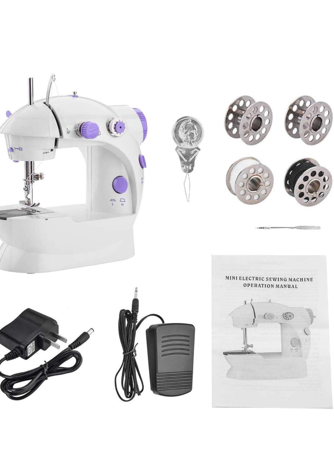 **Mini Macchina da Cucire Elettrica - Compatta, Portatile e Facile da Usare** - Milleidee