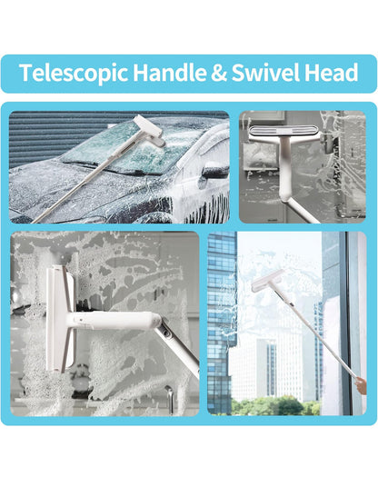 Manico Mop in Alluminio Ultra-Leggero – Antiruggine, Estensibile e Resistente - Milleidee