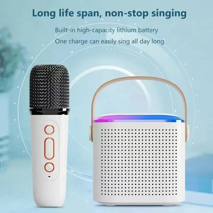 🎤  Cassa Karaoke Portatile Bluetooth con Microfoni Wireless