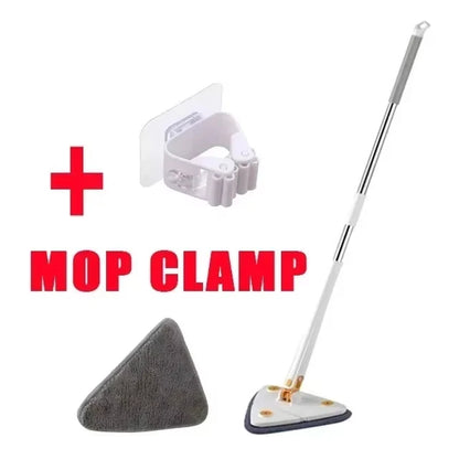 Untior – Mop Triangolare 360° Rotante con Panni in Microfibra Riutilizzabili