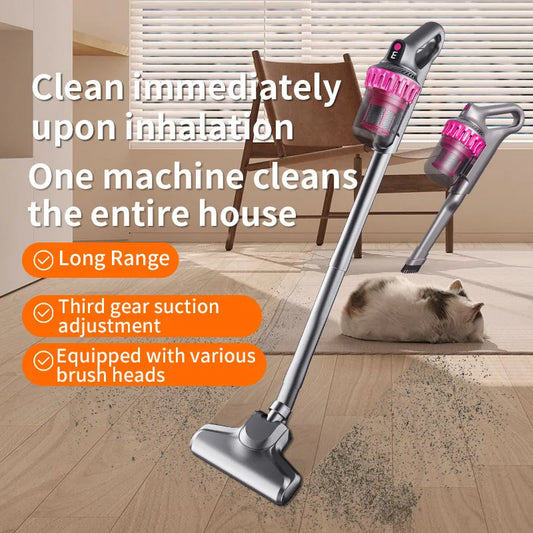 Aspirapolvere per auto 4-IN-1 senza fili a mano che soffia integrazione aspirazione aspirapolvere ad alta potenza per l'home Office - Milleidee